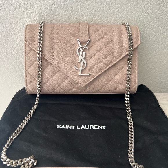 Yves Saint Laurent Handbags - Saint Laurent Monogram Pale Blush